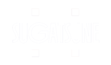 Sugatsune White Logo Transparent Background